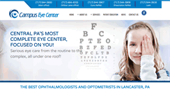 Desktop Screenshot of campuseyectr.com